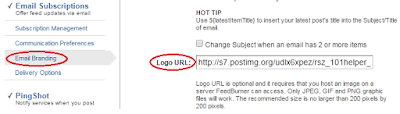 how to add logo in feedburner emails - 101helper