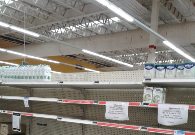 Walmart in Cordoba, Argentina during the pandemic