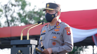 Sebanyak 162 Personel Polda Kalbar Naik Pangkat Jelang Hari Bhayangkara Ke 76