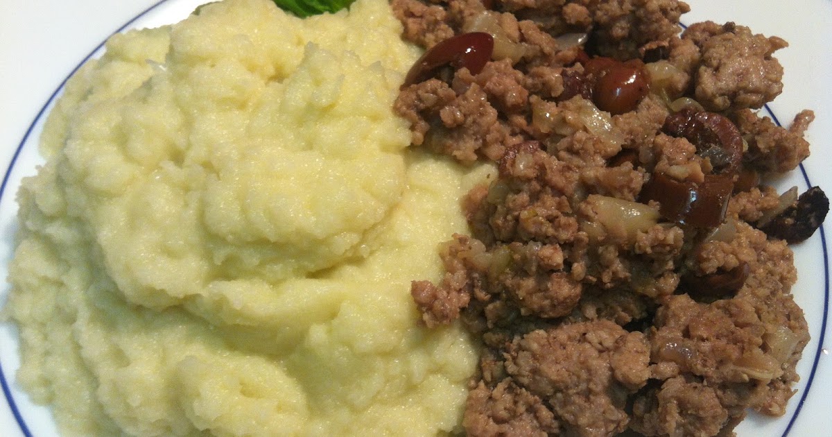 The Accidental Chef: Ground Lamb &amp; Cauli Mash!