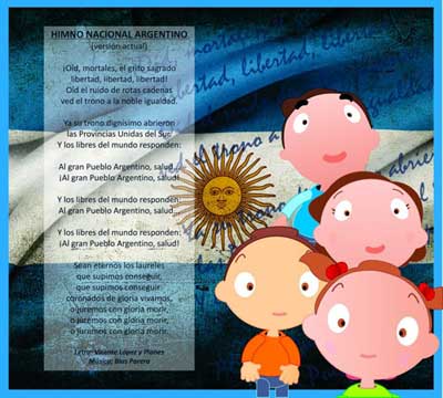 Mi Sala Amarilla Dia Del Himno Nacional Argentino Recursos Para