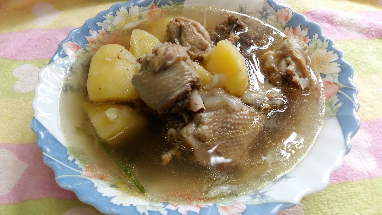 CAHAYA HIDUPKU: Sup Ayam Kampung .. pembuka selera org demam ni 😷😊