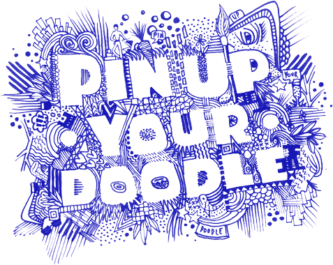 Pin Up Your Doodle invites you to submit doodles, illustrations and sketches 