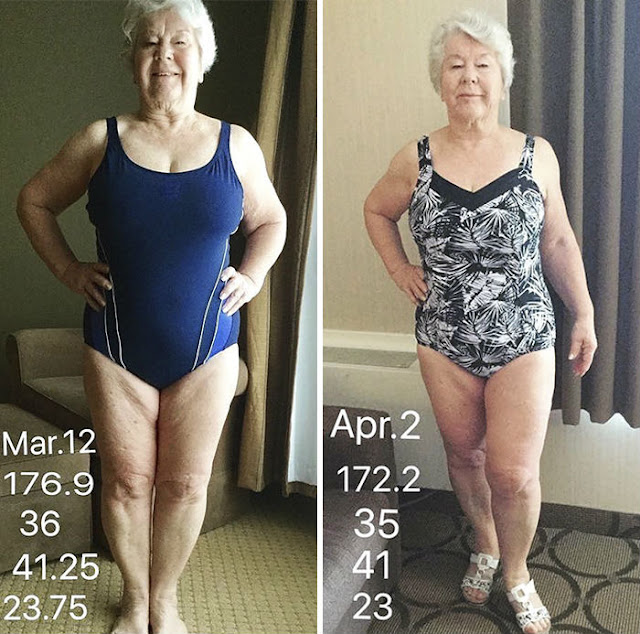 The Evolution of 73 Year Old Lady