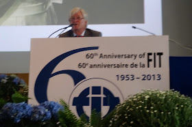 Pic of keynote speaker at FIT Berlin Conference in 2014