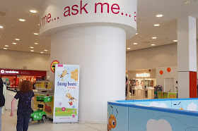 Blackburn Mall Shopping Centre Customer Service Desk is called Ask Me Station and is next to the free Soft Play