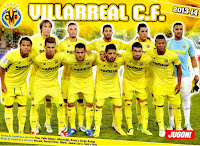 VILLARREAL C. F. - Villarreal, Castellón de la Plana, España - Temporada 2013-14 - Pina, Pablo Íñiguez, Musacchio, Bruno y Sergio Asenjo; Giovani, Hernán Pérez, Mario, Jaume Costa, Cani y Uche - U. D. ALMERÍA 2 (Rodri 2), VILLARREAL C. F. 3 (Dubarbier p.p., Giovani Dos Santos y Jonathan Pereira) - 19/08/2013 - Liga de 1ª División, jornada 1 - Almería, estadio de los Juegos del Mediterráneo - 6º clasificado en la Liga, con Marcelino de entrenador