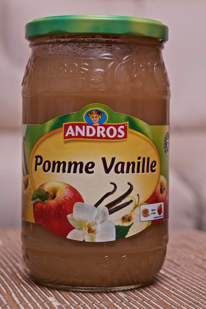 Aventures Gustatives Compote Pomme Vanille 750g Par Andros