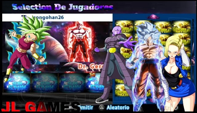 SAIUU!! NEW MENÚ + ISO MEGA  MOD TENKAICHI TAG TEAM PARA ANDROID E PC (PPSSPP) 2018 JIREN KEFLA GOKU