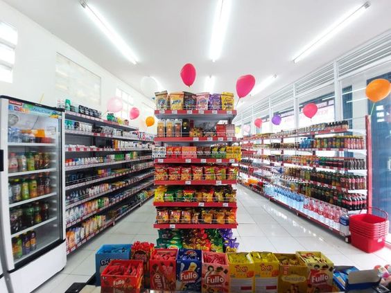 CONTOH PENATAAN BARANG MINIMARKET