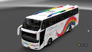 Download mod bus Rahayu Santosa Jetliner  Free Ets 2 v 1.23