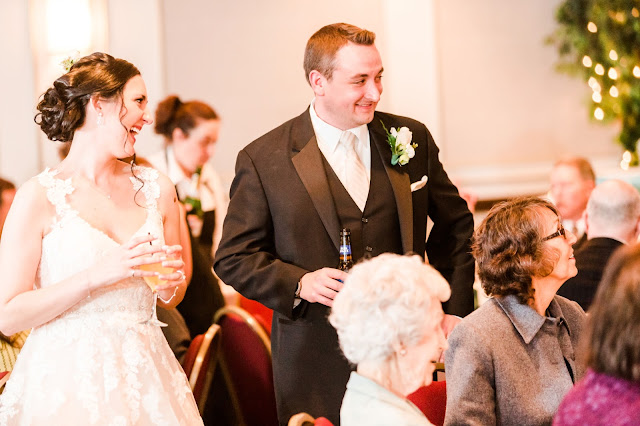 Fall Wedding in Bowie MD at Ascension Catholic Church and Comfort Inn & Conference Center | Photos by Heather Ryan Photography