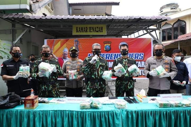  Satnarkoba Polres Labuhanbatu Tembak Mati 2 Tersangka Narkoba, 15 Kg Sabu Disita