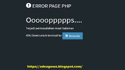 Solusi Mengatasi Ooppss Error Page PHP Saat Upload SPTJM Verval Ponsel Solusi Mengatasi Ooppss Error Page PHP Saat Upload SPTJM Verval Ponsel