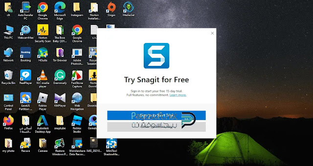 قم بتنزيل Snagit لنظام التشغيل Windows 7
