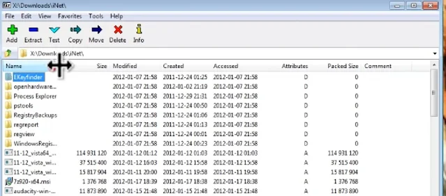 cara mengecilkan file menggunakan file rar 7 zip