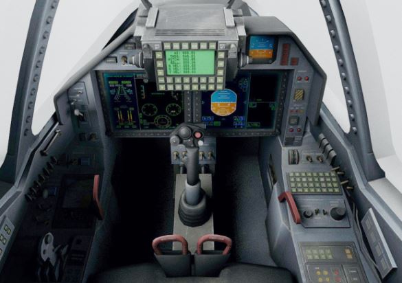 Sukhoi Su-57 cockpit