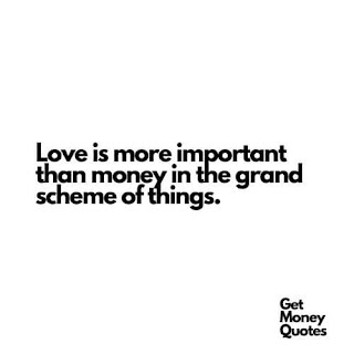 love is better than money quotes