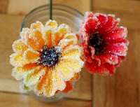 DIY Crystal borax flowers