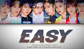 STRAY KIDS EASY LYRICS ENGLISH