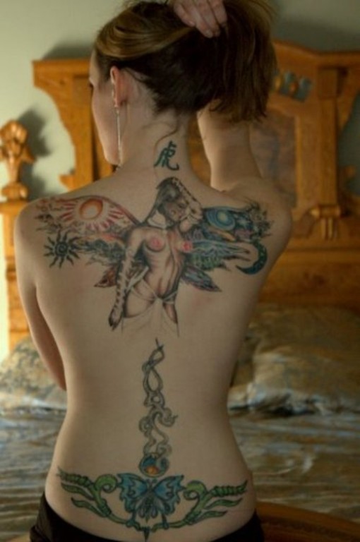 While angel tattoos are quite popular with females an increasing amount of 