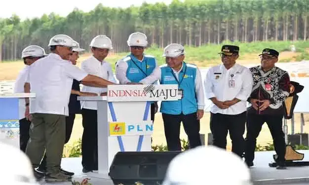 Presiden Jokowi Groundbreaking PLTS 50 MW, Hadirkan Energi Hijau Untuk IKN Nusantara