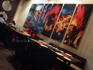 Flame & Grill South City Mall Kolkata Interiors