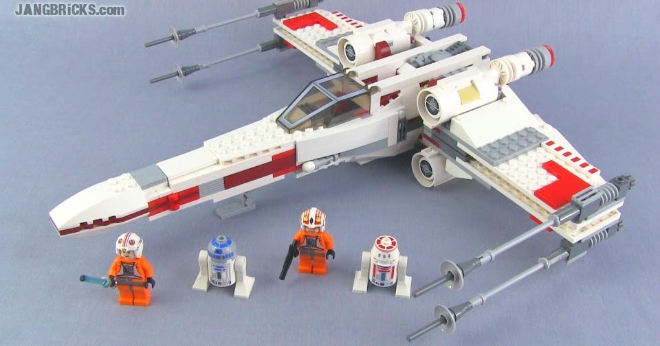 LEGO Star Wars X-Wing 9493 set Review &amp; speed build!