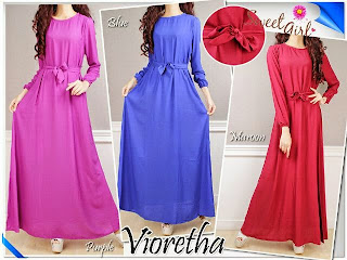 Baju Muslim Terbaru Maxi Veoretha Cantik M7442