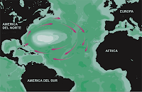 Ubicación del Mar de los Sargazos