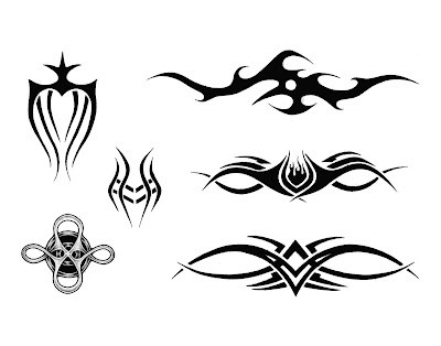 Tribal Tattoo Designs For Men On Paper