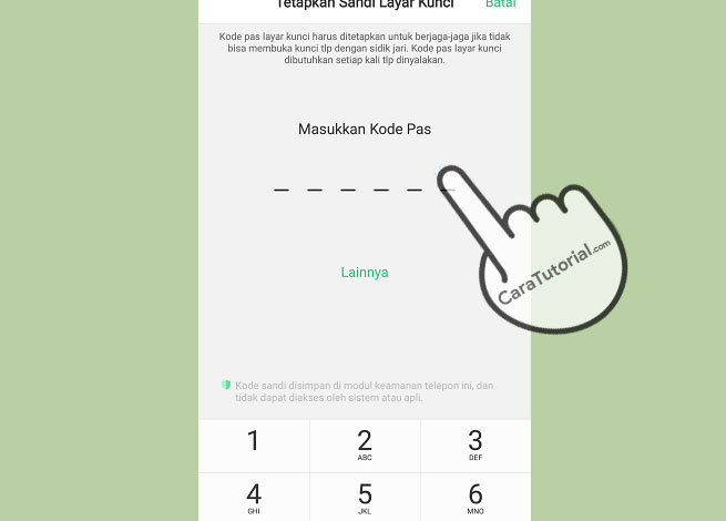 Cara Membuat Kunci Layar Sidik Jari di HP OPPO F9 Terbaru