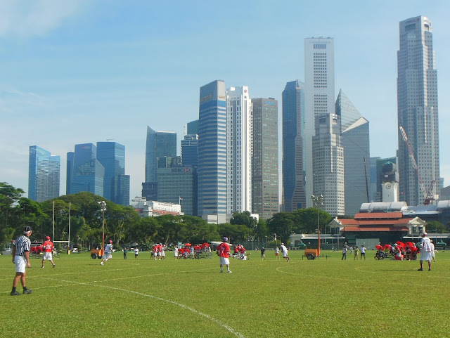 Lacrosse, Singapore Hong-Kong match, Padang, 20 April 2013, SLA, Brewerkz