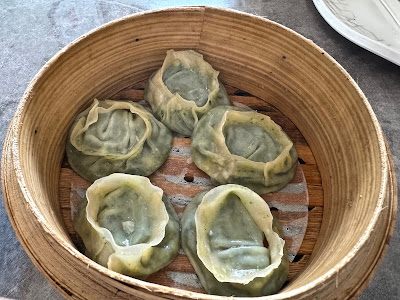 Tangra Chinese, palak paneer momos