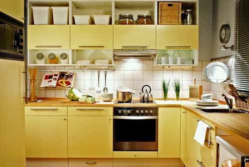 15 Desain Dapur Mewah Memikat Dengan Warna Kuning