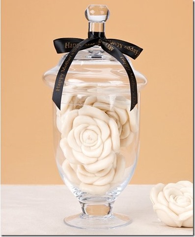 jar of gardenia soaps