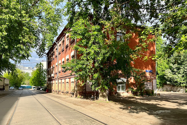 улица Стромынка, дворы, отделение почтовой связи (здание построено до 1917 года)