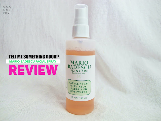 Mario Badescu Facial Spray review