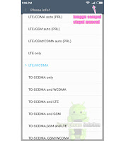 Cara mengunci jaringan 4G di hp xiaomi
