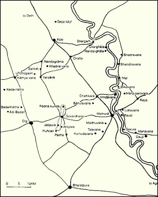 Vrindavan Map