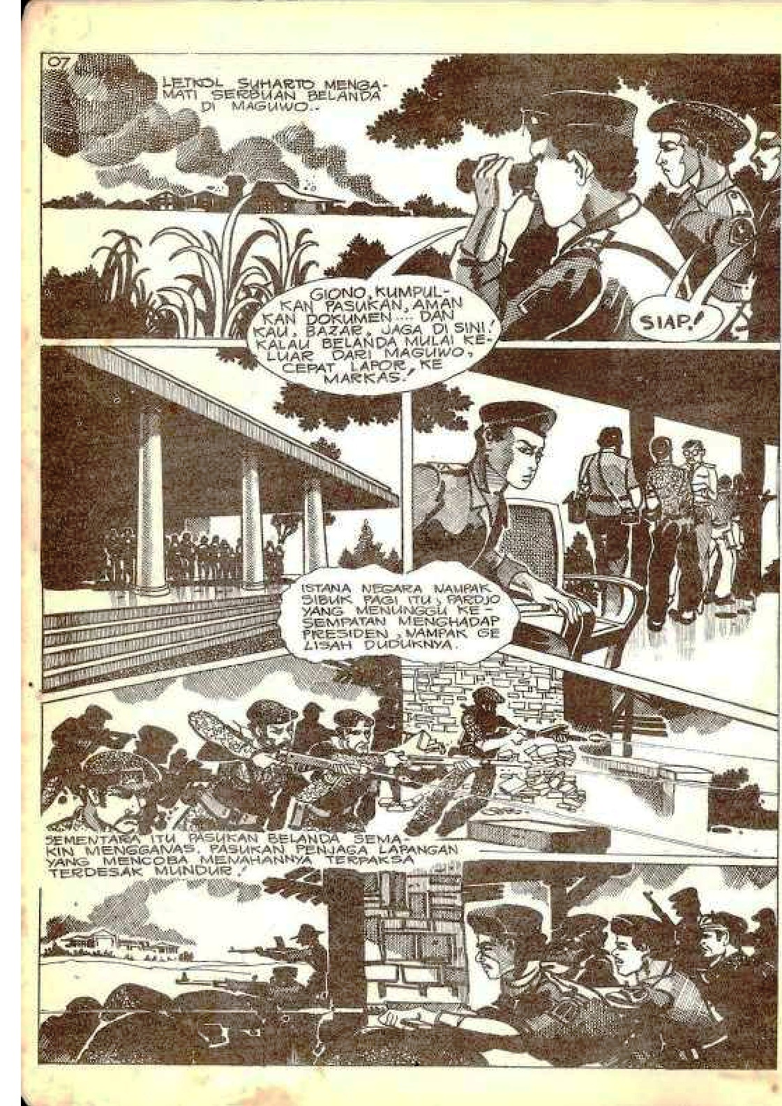 Pak Dirman BerGerilya - Komik Sejarah Jendral Sudirman 