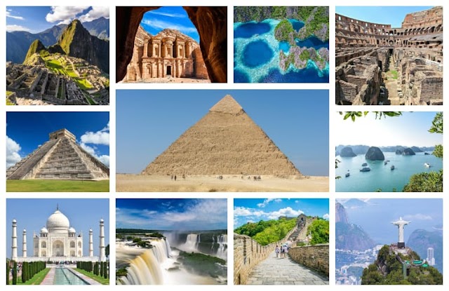 Seven New Wonders  places of the world