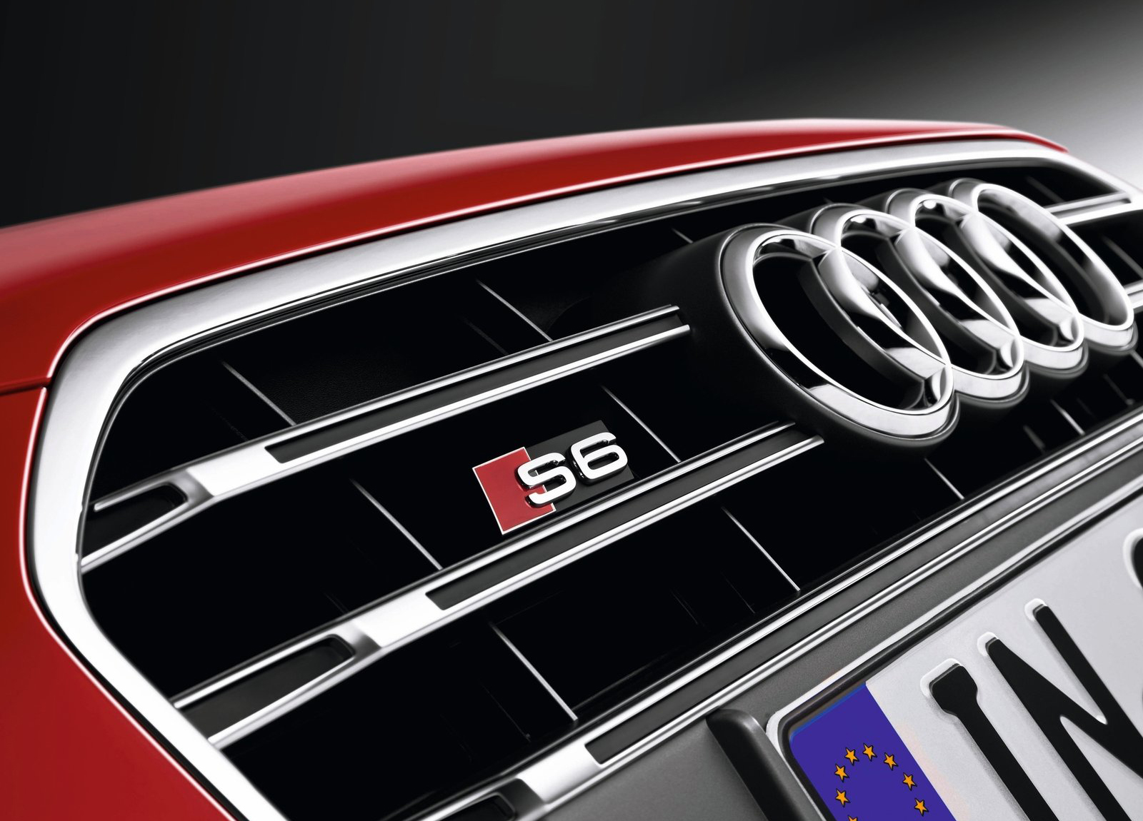 Audi logo/ S6 logo Wallpaper