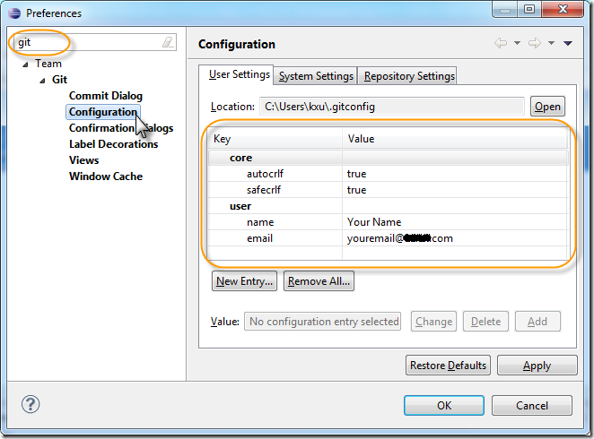 egit-configuration