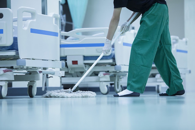 medical facility cleaning