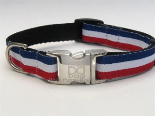 Patriotic Pooch Collection Collar - posh puppy boutique