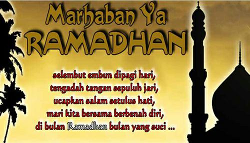 Kata Ucapan Menyambut Selamat Bulan Puasa Ramadhan Terbaru 