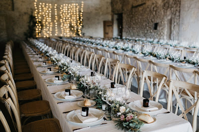 Montaje de salón para boda