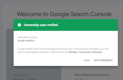 Cara pasang Google Search Console