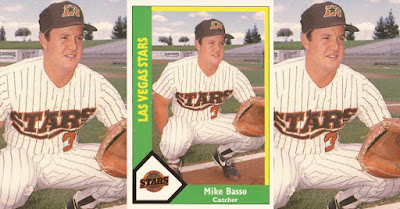 Mike Basso 1990 Las Vegas Stars card
